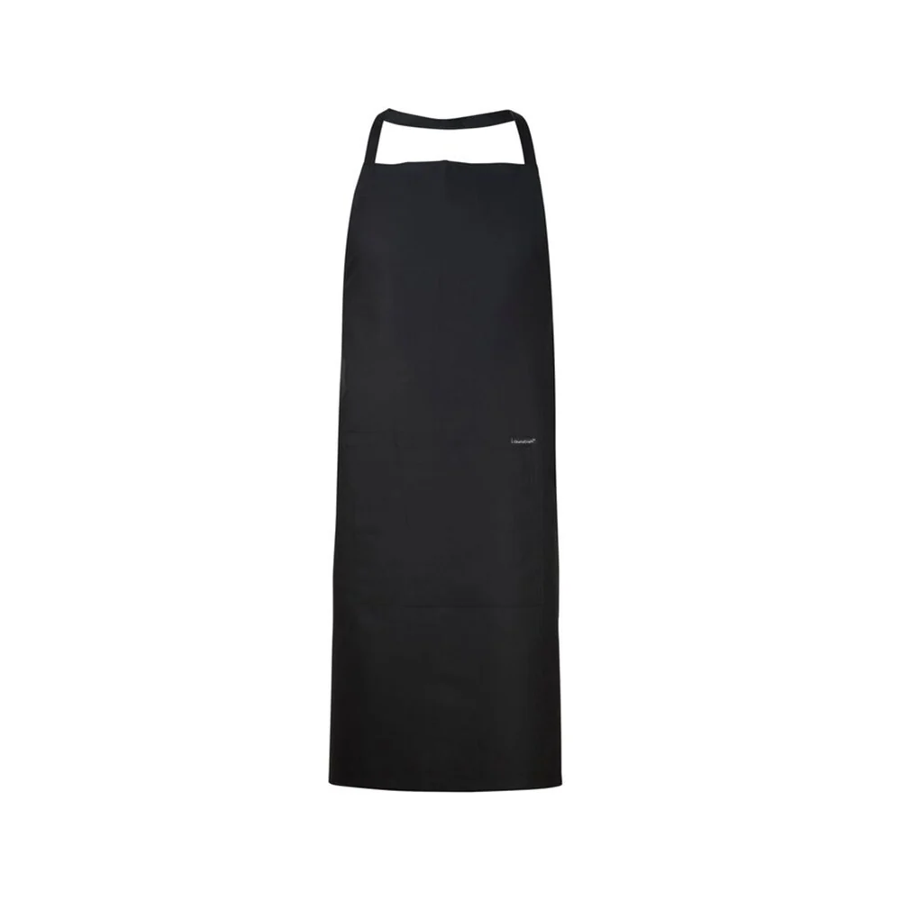 Apron Black Bib Pocket